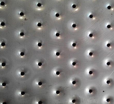 Perforated Sheet Embossed Holes